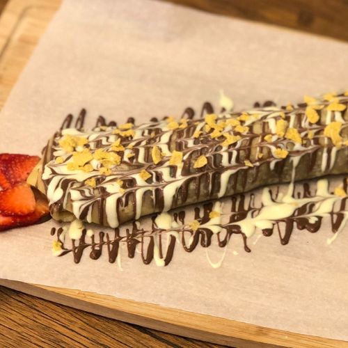 Banana Roll Crepe