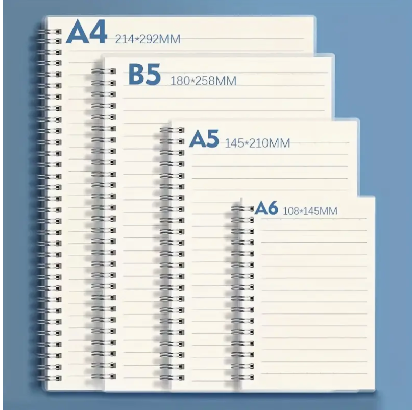 A5 Notebook Blue lines